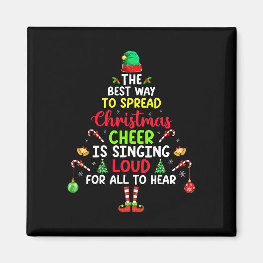 Aimant La Meilleure Façon De Diffuser La Soirée De Noël E (Devant)