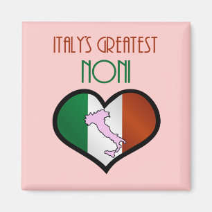 Aimant La meilleure Noni d'Italie