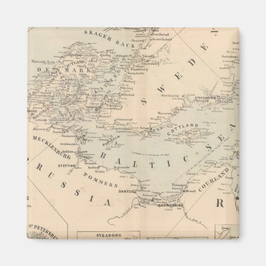 Aimant La mer Baltique (Devant)