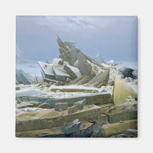 Aimant La mer polaire, 1824 (Devant)