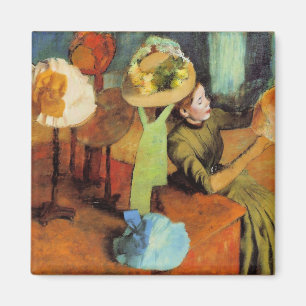 Aimant La Millinery Shop par Edgar Degas,