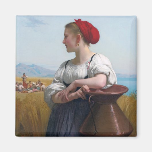 Aimant La moissonneuse, Bouguereau (Devant)