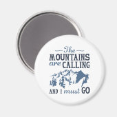 Aimant La Montagne Appelle (Recto/Verso)
