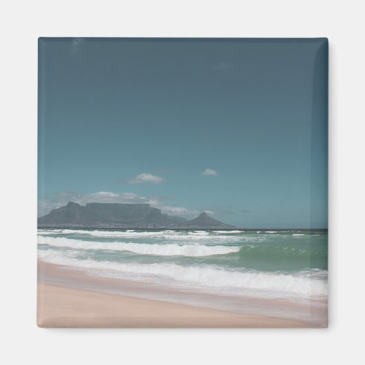 Aimant La montagne de la Table du Cap (Devant)