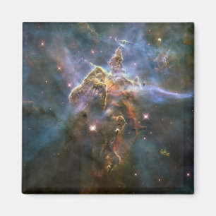 Aimant La montagne mystique en Carina Nebula Espace Hubbl