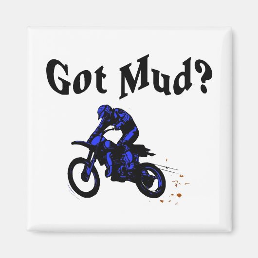 Aimant La moto de boue (Devant)