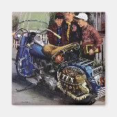 Aimant La moto de Tex (Devant)