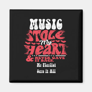 Aimant La musique a volé mon cœur ~ Funny Valentines Day