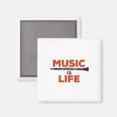 Aimant La musique est la vie (Recto/Verso)