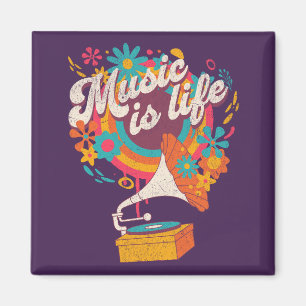 Aimant La musique est la vie