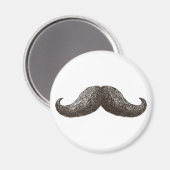 Aimant La Mustache (Lumière) (Recto/Verso)