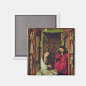 Aimant La Nativité, aile gauche d'un triptyque, c.1496 (Recto/Verso)