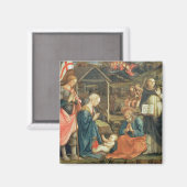 Aimant La Nativité avec SS. Michael et Dominic, 1470 (t (Recto/Verso)