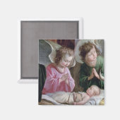 Aimant La Nativité, de l'autel de Buxtehude, 1400-10 (Recto/Verso)