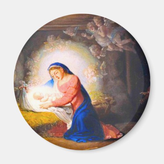 Aimant La Nativité du Christ (Devant)