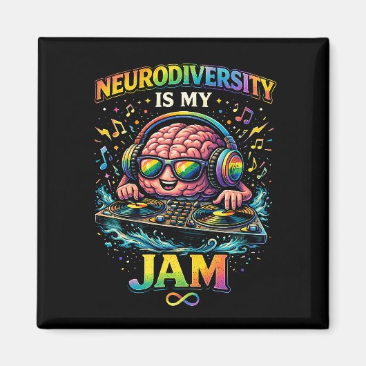 Aimant La Neurodiversité Est Ma Passion (Devant)