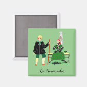 Aimant La Normandie, France (Recto/Verso)