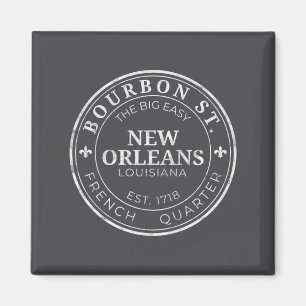 Aimant La Nouvelle-Orléans Bourbon St The Big Easy Louisi