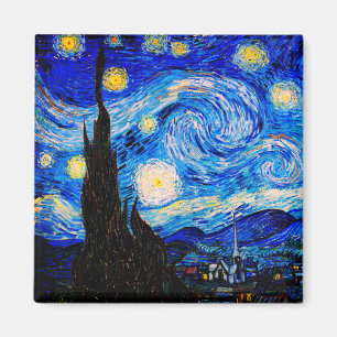 Aimant La Nuit étoilée de Vincent Van Gogh