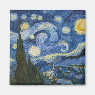 Aimant La nuit étoilée de Vincent van Gogh