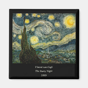 Aimant La nuit étoilée de Vincent van Gogh (1889)