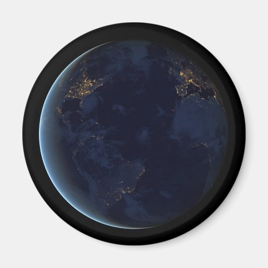 Aimant La nuit, lumière de la ville terrestre (Devant)