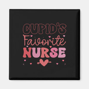 Aimant La nurse préférée de Cupidon pour la Saint-Valenti