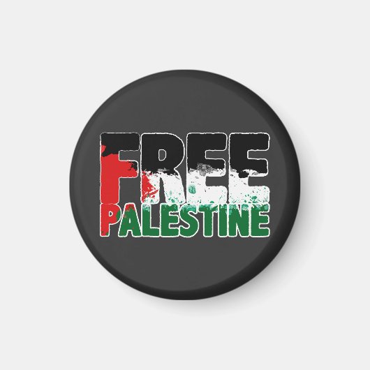 Aimant La Palestine libre met fin à l'apartheid (Devant)