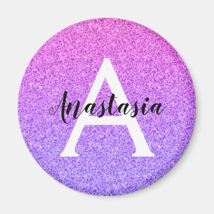 Aimant La Parties scintillant violette Glam Ombre de la f