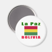 Aimant La Paz Bolivie (Recto/Verso)