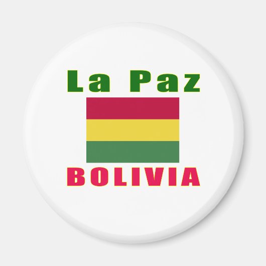 Aimant La Paz Bolivie (Devant)