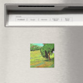 Aimant La pelouse ensoleillée dans un parc public par Vin (In Situ (Lave-vaisselle))