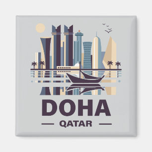 Aimant La péninsule de Doha Qatar