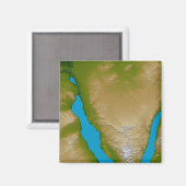 Aimant La péninsule du Sinaï (Recto/Verso)