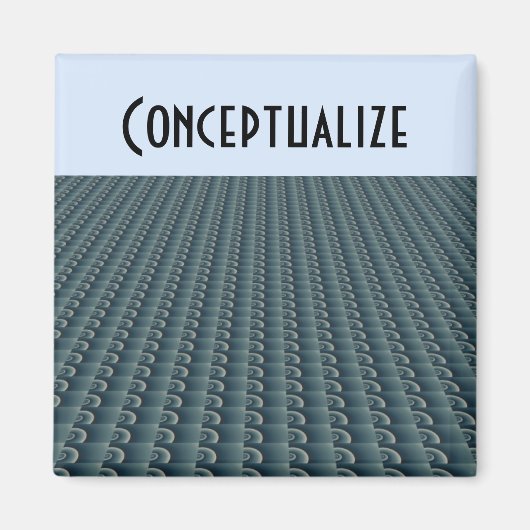 Aimant La pensée créative moderne - Conceptualiser (Devant)