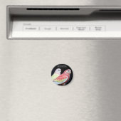 Aimant La perruque de Rubino Bourke (In Situ (Lave-vaisselle))