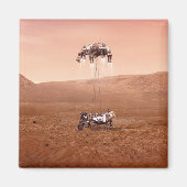 Aimant La Persévérance Arrive En Toute Sécurité Sur Mars. (Devant)