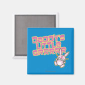 Aimant La petite fille de papa (Recto/Verso)