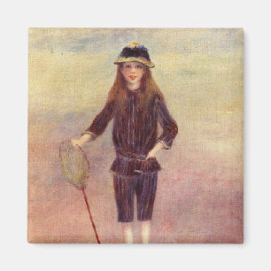 Aimant La petite pêcheuse (par Pierre-August Renoir) Ma