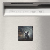 Aimant La peur de l'Halloween (In Situ (Lave-vaisselle))