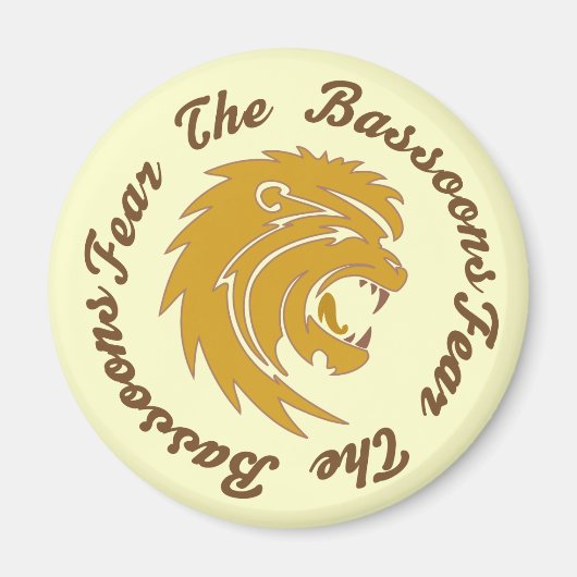 Aimant La Peur Drôle Du Basson (Devant)