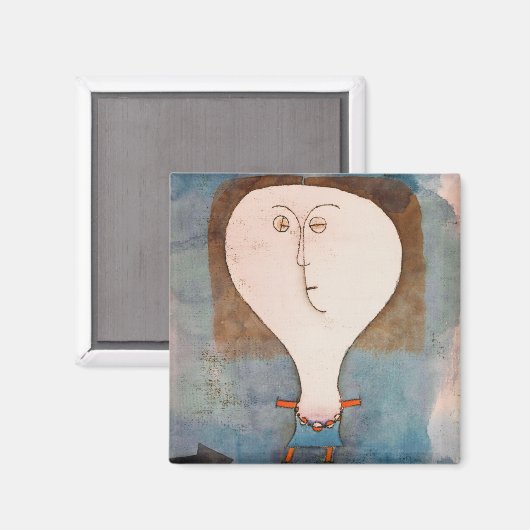 Aimant La peur d'une fille, Klee (Recto/Verso)