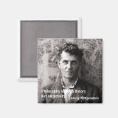 Aimant La philosophie n'est pas une théorie mais une... (Recto/Verso)