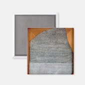 Aimant La Pierre de Rosetta, du fort St Julien, (Recto/Verso)