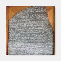 La Pierre de Rosetta, du fort St Julien,