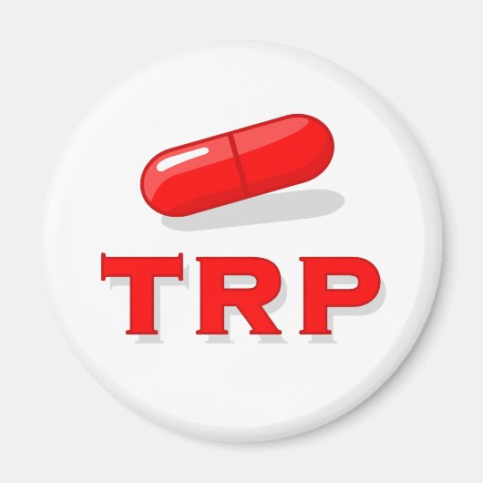 Aimant La pilule rouge (Devant)