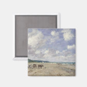 Aimant La plage à Tourgeville, 1893 (Recto/Verso)