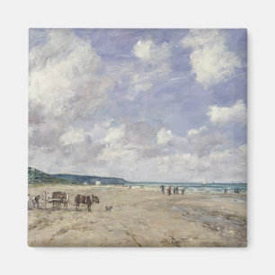Aimant La plage chez Tourgeville, 1893