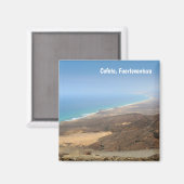 Aimant La plage de Cofete Fuerteventura (Recto/Verso)