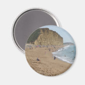 Aimant La plage de West Bay (Recto/Verso)